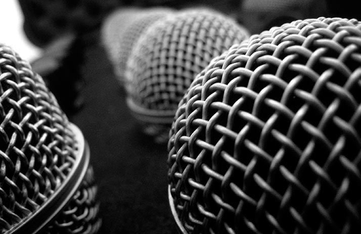 Microphone hire